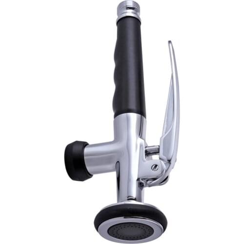 Chrome Brass & Plastic Bathroom Kitchen Faucet high pressure Pull-Out Spray Head Universal Replacement Part