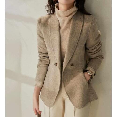 Женские шерстяные пиджаки LANJING China At AliExpress