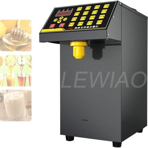 Fructose Machine 16 Grid Fructose Quantitative Machine Automatic Fructose Dispenser Syrup Dispenser For Coffee Milk Tea Shop