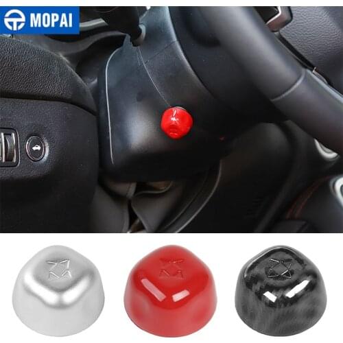 MOPAI Car Steering Wheel Electric Adjust Switch Button Decor for Dodge Challenger for Jeep Grand Cherokee for Dodge Durango