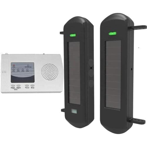 Solar Outdoor Laser Security Driveway pir motion sensor wireless system for home