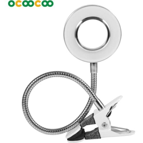 Makeup Illuminator Equipment Improved Tattoo Lamp With Clamp USB LED Lamp Cold Light Eyebrow Tattoo Nail Art Beauty Salon Tools