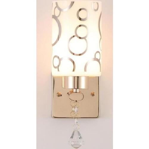 Romantic Bedside LED Wall Lamp Hotel Modern Simple Wall Light Up Down Luminarias De Interior Led Mirror Light Industrial Decor