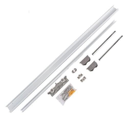 Fully Concealed Sliding Door Solid Wood Kitchen Door, Bus Door, Invisible Sliding Door, Bearing 80kg, No Track Ghost Door