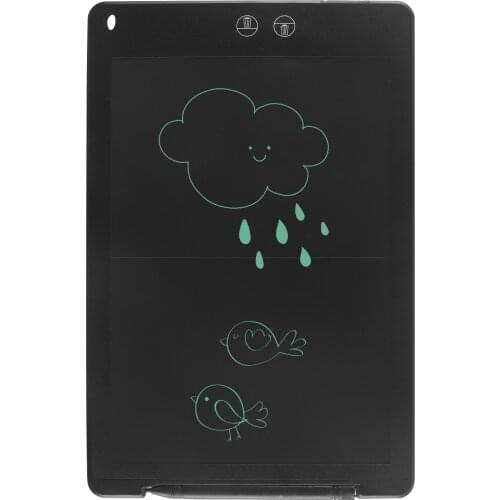 12 Inch Monochrome Fine Handwriting Tablet Split Screen Hands Writing Craft Scratch Painting Tablet For Kids Learning Adult Use