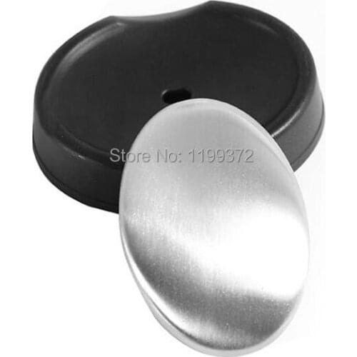 200pcs Soap Stainless Steel Kitchen Bar Odor Remover Garlic Deodorize Bar Eliminating Odor Remover with Holder Gadget Tool Tools