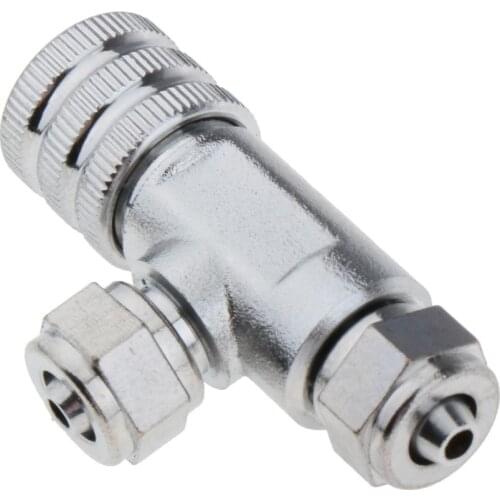 Aquarium Two-Way Precise CO2 Needle Valve Co2 Regulator Adjusting Vavle