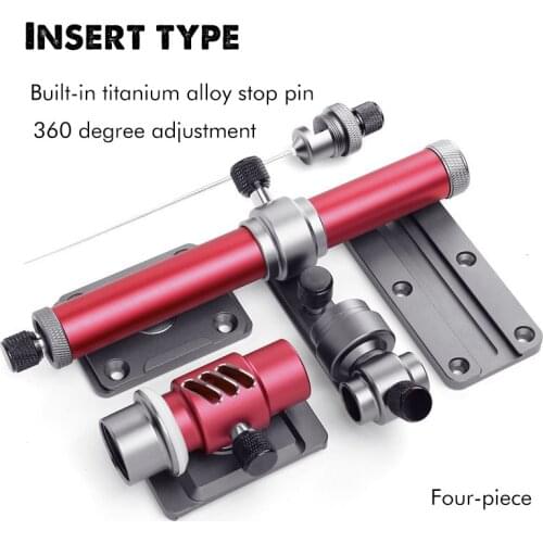 Four-Piece Fishing Box Accessories Aluminum-Magnesium Alloy Insert Type Universal Fishing Box turret Bait Tray Rack