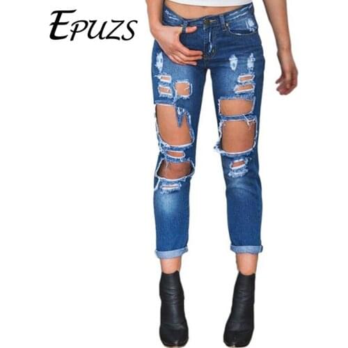 Женские зауженные джинсы EPUZS China At AliExpress