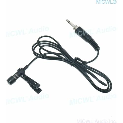 Cardioid Clip-On Lavalier Microphone Lapel Wireless Standard 3.5mm TRRS Stereo for Mobile Phone
