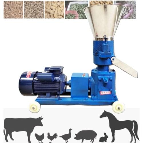 Pellet Feeding Pellet Making Machine Pigs Rabbits Chickens Ducks Fodder Feed Processing Machines