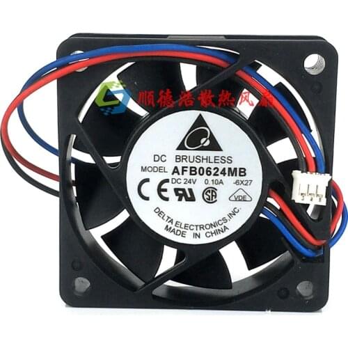 New original AFB0624MB 6015 6cm 24V 0.10A drive inverter server cooling fan