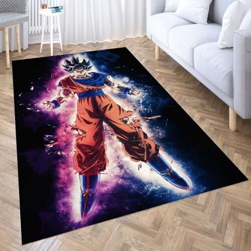 S-on Go-ku s-up-er s-aiy-an Rugs Non-Slip Floor Mat Doormats Home Rug Carpet Bedroom Door Mat Kitchen Rug Yoga Mat Doormat Decor