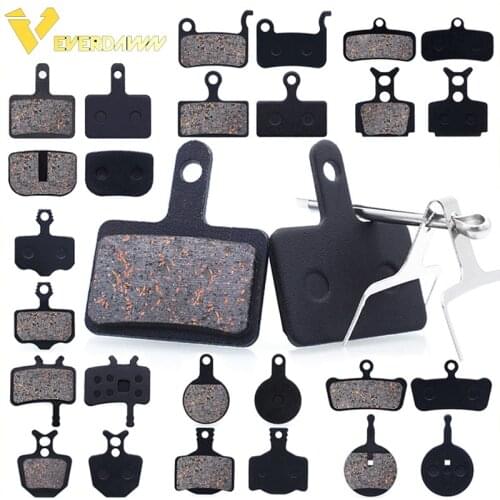 DUST 1Pair High Quality Semi-Metallic Bike Brake Pads Electric Scooter Brake Pads 28*18mm Disc Brake Pads Cycling Accessories