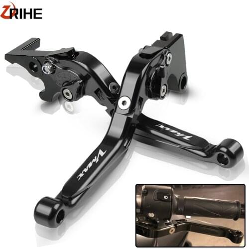 Motorcycle Clutch Brake Levers For YAMAHA V-MAX VMAX V MAX 1200 1985-2007 CNC Aluminum Adjustable Extendable Levers Accessories
