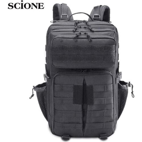 40 45L Military Molle Bag Camping Backpack Tactical Backpacks Hiking Rucksack Travel Outdoor Sports Army mochila tactica XA676WA