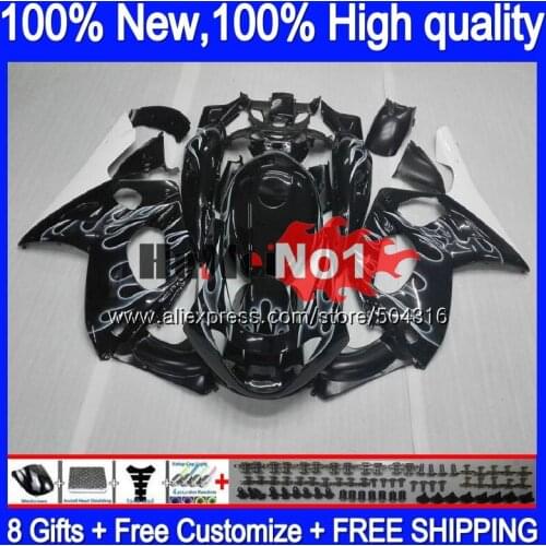 YZF 600R For YAMAHA Thundercat YZF-600R 39MC.26 YZF600R 2002 2003 2004 2005 2006 2007 96 02 03 04 05 06 07 White flames Fairing