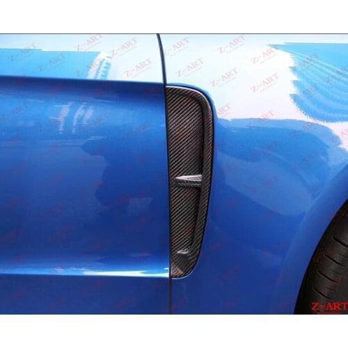 Z-ART carbon fiber side duct for Panamera 2017-2019 carbon fiber side vents for 971 carbon fiber fender trim vents