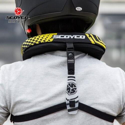 SCOYCO N02B Kinght Cycling Motocross Motorcycle Neck Safety Protective Equipment Off-road Motorbike Racing Neck Protective Gear