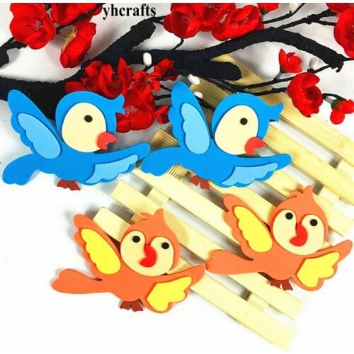 1bag/LOT EVA foam cute bird without stickers,19 design Creative activity diy toy Early learning educational Kindergarten crafts