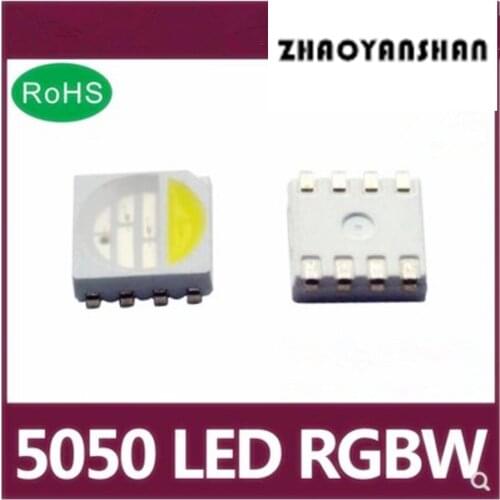 1000pcs X 5050 RGBW 5050RGBW R+G+B+W SMD LED RED GREEN BLUE WHITE 5050 RGB 4 colors