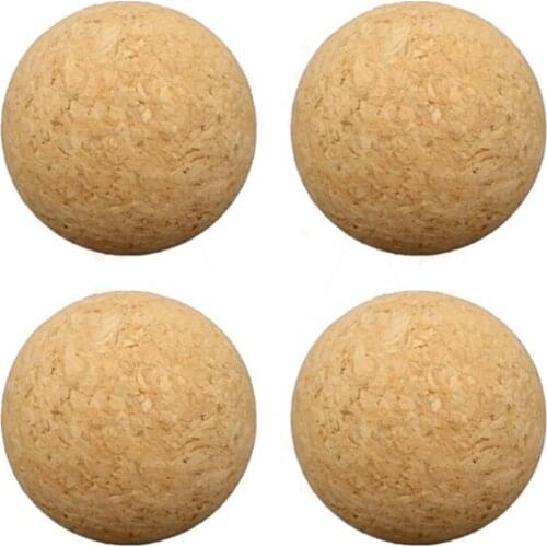 12pc 36mm Solid Wood Foosball Table Soccer Ball Football Children Foot Fussball