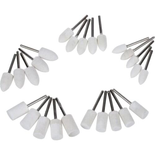 25pcs Felt Polishing Buffing Pad Head Set Rotary Tools for Dremel Accessories