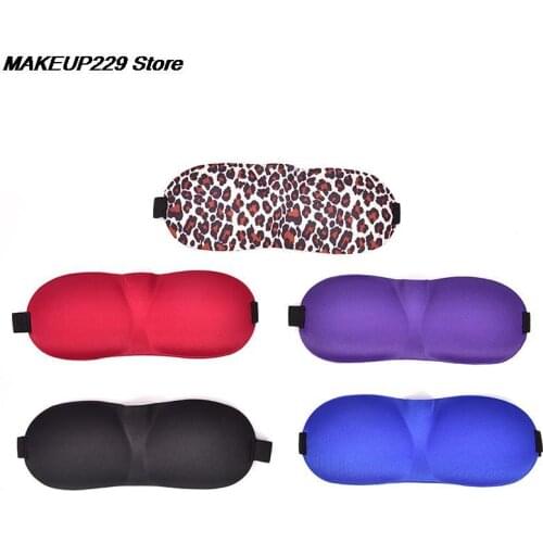 1Pcs 3D Sleep Mask Natural Sleeping Eye Mask Eyeshade Cover Shade Eye Patch Women Men Soft Portable Blindfold Travel Eyepatch