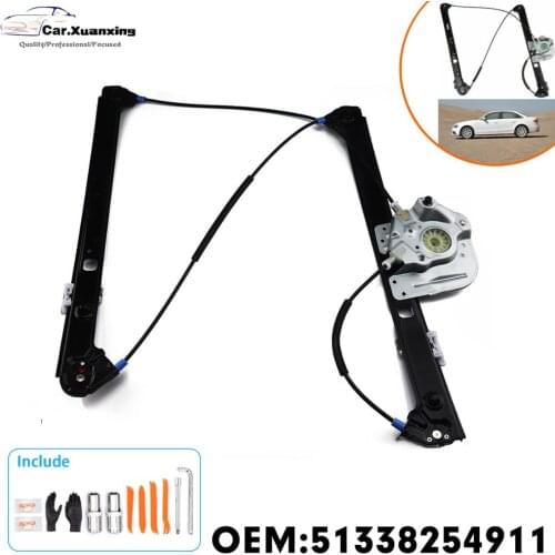 51338254911 For BMW X5 2000-2006 Car Front Left Glass Window Regulator Car Parts Bmw