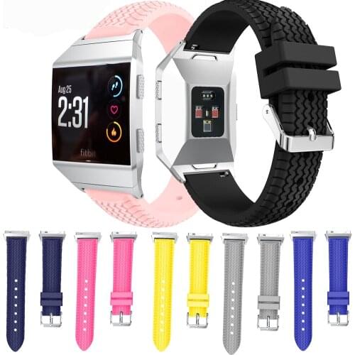 Wrist Band For Fitbit Ionic Sports TPU Silicone Bracelet Replacement Wrist Strap For Fitbit Ionic Watchband Wristbands