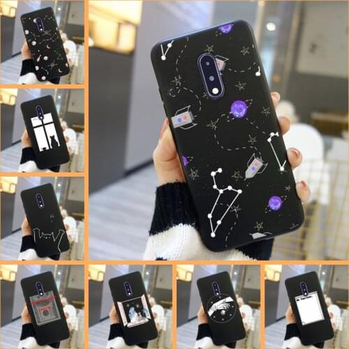 Case For OnePlus 3 3T 5 5T 6 6T 7 7 Pro Soft Silicone Star Cat Space Back Cover For One Plus 7 7 Pro 6 6T 5 5T 3 3T Phone Case