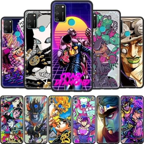 JoJo Bizarre Aventure Cell Phone Case for Huawei Y7 Y6 Y9 2019 Y6p Honor 9X 20 9A 8X 30i 9S 8S 10 Lite 30 Pro Play 9C Cover