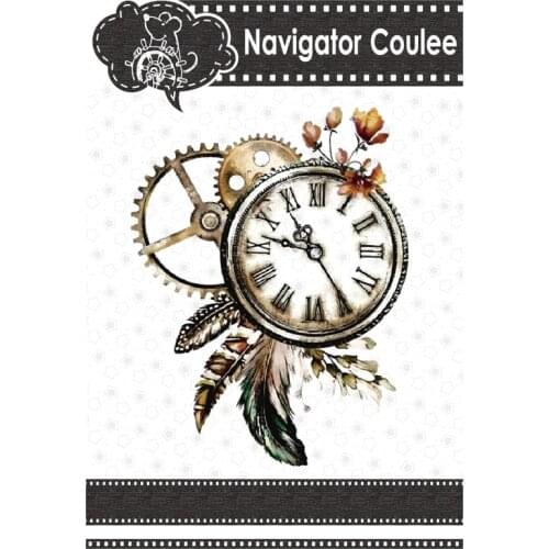 Flowers, machinery, gears, feathers, metal cutting molds, decoration, layered templates, creative embossing, craft cutting, 2021