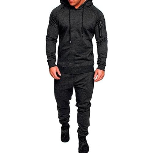 New Sets Long Sleeve Camouflage Hoodies+Pants Men Autumn Winter Hooded Tracksuits Legging Male Sweatshirt Casual Sportswear Suit