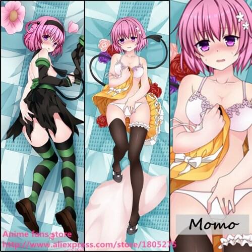 Cute Japanese Anime To Love Ru Momo Belia Deviluke Pillowcase Pillow Case Cover decorative Hugging Body Bedding