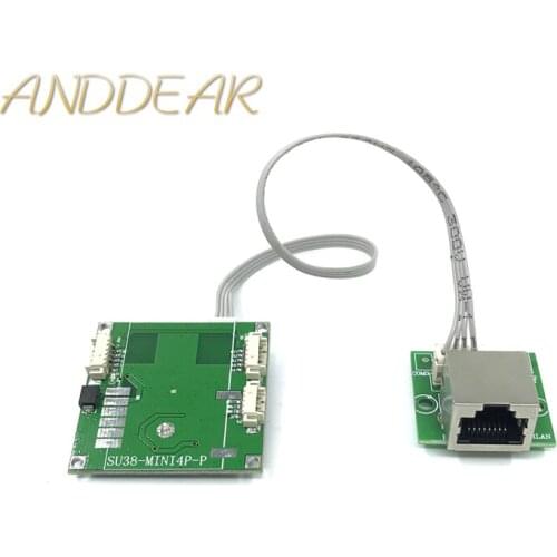 Mini PBCswitch module PBC OEM module mini size 3/4/5 Ports Network Switches Pcb Board mini ethernet switch module 10/100Mbps
