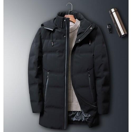 Down 8XL 7XL Duck Men 2020 New Style Medium-length EU-style Stylish Handsome Coat Thick Winter Jacket A916