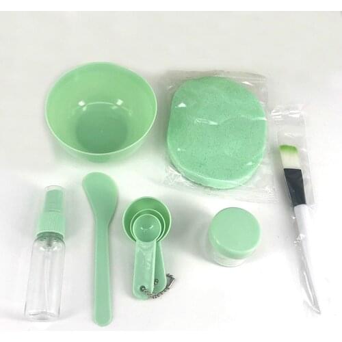 9Pcs/Set DIY Face Mask Mixing Bowl Set Mask Brush Mixing Stick Spoon Facial Skin Care Mask Tools Kit Beauty Supplies Girl Women