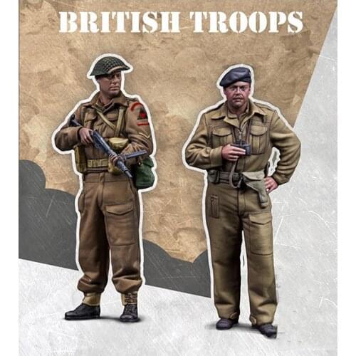 1/35 Scale Resin Figure Kit British Troops