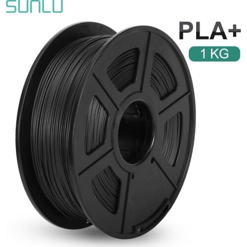 SUNLU PLA PLUS 3D Printer Filament 1.75mm 1KG 2.2LBS PLA+ DIY 3D Printing Material With Spool 3D Print Vacuum Packing Fast Ship