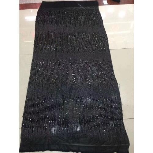 Wholesale YG-634 French net lace fabric with sequins Special african tulle lace fabric