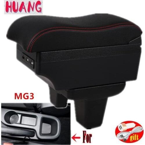 For MG MG3 armrest box For Morris Garages MG3 car center console armrest modification accessories with USB