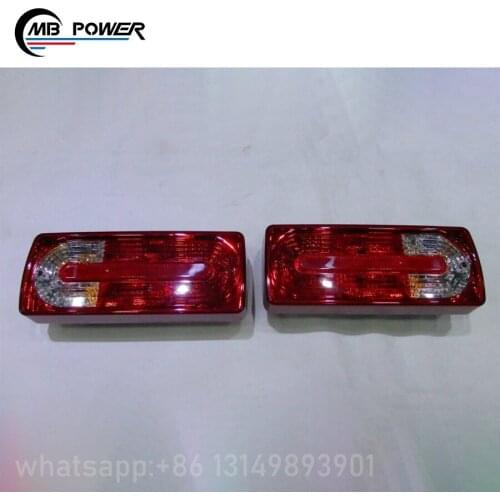 Populer G class w463 Diamond tail lights red color high quality LED rear lights car back light