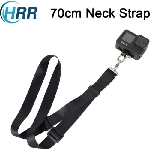 Neck Strap Adjustable Lanyard for GoPro 9 8 7 6 5 4 SJCAM AKASO Yi 4K Insta360 EKEN DJI Action Camera Mount Adapter Accessories