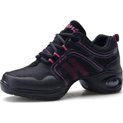 Four Seasons Square Dance Shoes, Netted Dance Shoes, Soft-soled Modern Dance Shoes, Fitness Jazz Adult Dance Shoes