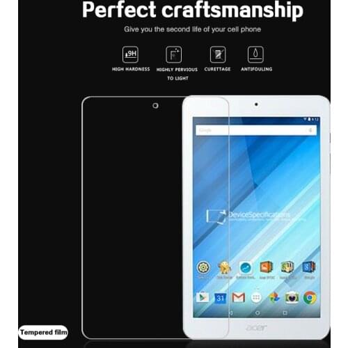 Ultra-thin Premium Tempered Glass cover For Acer iconia one 8 B1-860 8.0" Tablet Explosion-proof Screen Protector cover