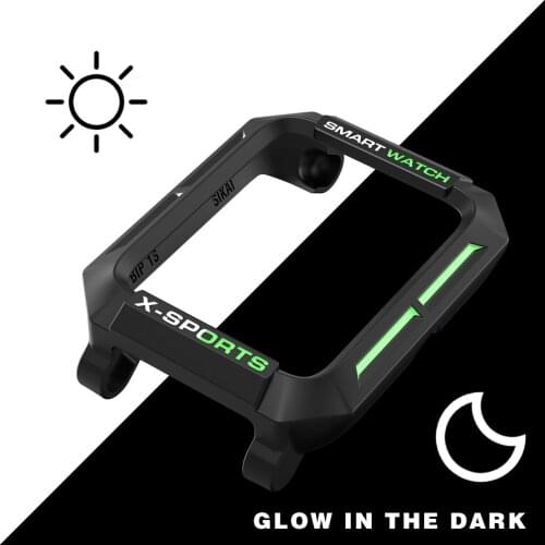 For Amazfit Bip Cases Smart Watches protector for Huami Covers Midong PC Shell SIKAI bip lite A1608 Accessories Strap