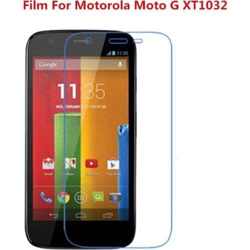 1/2/5/10 Pcs Ultra Thin Clear HD LCD Screen Protector Film With Cleaning Cloth Film For Motorola Moto G XT1032