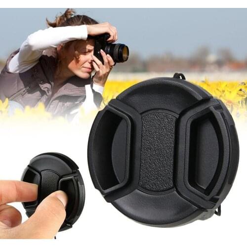 58mm Front Lens Cap Hood Cover Snap-on for Nikon Canon Tamron Tokina Sigma