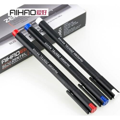 Aihao Zentel 8620 Commercial Gel Pen Very Smooth 12 pcs/lot